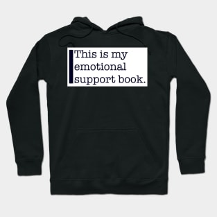 emotional support book Hoodie